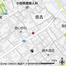 静岡県榛原郡吉田町住吉1814周辺の地図