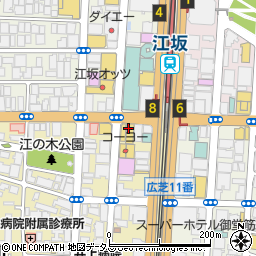 サイゼリヤ 江坂東急ハンズ前店周辺の地図