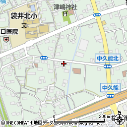 静岡県袋井市久能1246周辺の地図