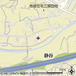 静岡県牧之原市静谷855-1周辺の地図