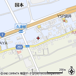 静岡県袋井市国本2512周辺の地図