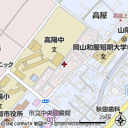 岡山県赤磐市上市97-6周辺の地図