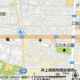 喜心 江坂店周辺の地図
