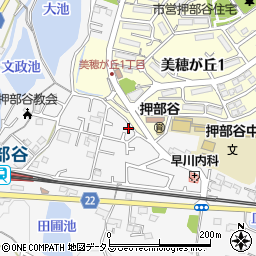 兵庫県神戸市西区押部谷町福住2周辺の地図