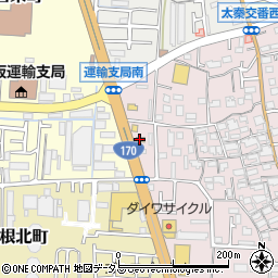 すき家１７０号寝屋川高宮店周辺の地図