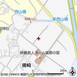 岡山県赤磐市熊崎119周辺の地図