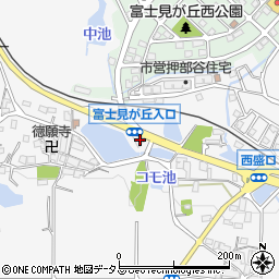 兵庫県神戸市西区押部谷町西盛545周辺の地図