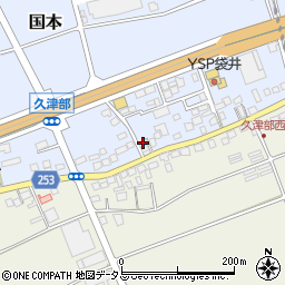 静岡県袋井市国本2509周辺の地図