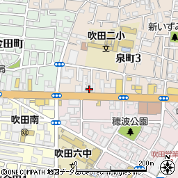 株式会社久電舎　大阪営業本部周辺の地図
