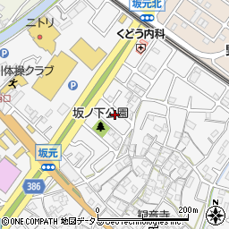 兵庫県加古川市野口町坂元19周辺の地図