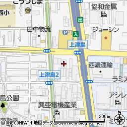 ヒラタ大阪営業所周辺の地図