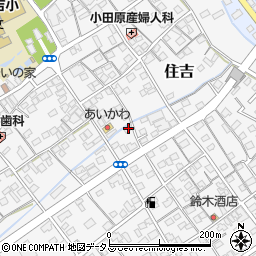 静岡県榛原郡吉田町住吉1874周辺の地図