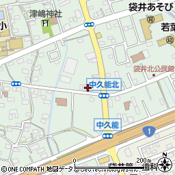 静岡県袋井市久能1393周辺の地図