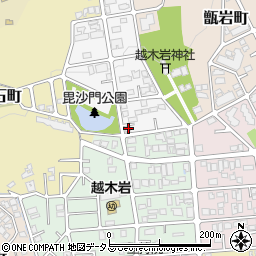 兵庫県西宮市毘沙門町1-11周辺の地図