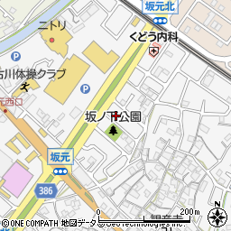 兵庫県加古川市野口町坂元19-20周辺の地図