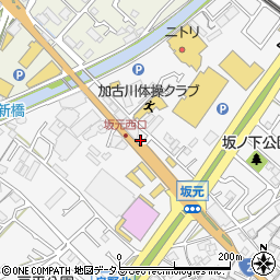 兵庫県加古川市野口町坂元51周辺の地図