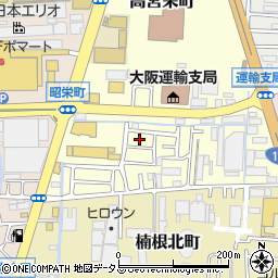 大阪府寝屋川市高宮栄町24周辺の地図