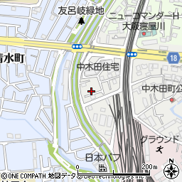木田コーポ周辺の地図