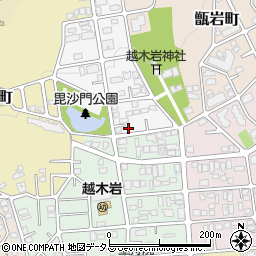 兵庫県西宮市毘沙門町1-9周辺の地図