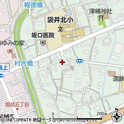 静岡県袋井市久能1195周辺の地図