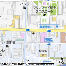 大阪ダイハツ販売豊中店周辺の地図