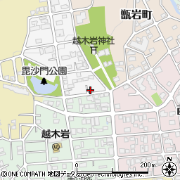 兵庫県西宮市毘沙門町1-4周辺の地図