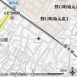 兵庫県加古川市野口町坂元1070周辺の地図