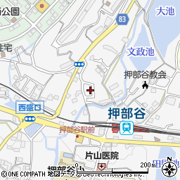 兵庫県神戸市西区押部谷町福住588-7周辺の地図
