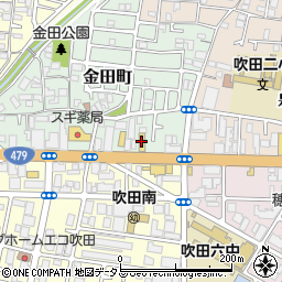 スズキ自販近畿吹田営業所周辺の地図