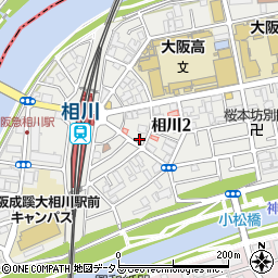 千代村周辺の地図
