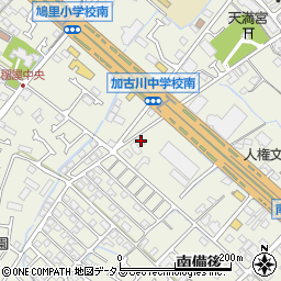 兵庫県加古川市加古川町南備後24周辺の地図