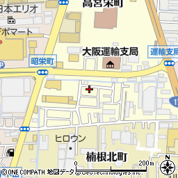 大阪府寝屋川市高宮栄町24-4周辺の地図