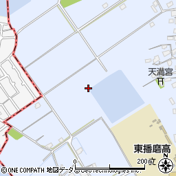 兵庫県加古郡稲美町中一色周辺の地図