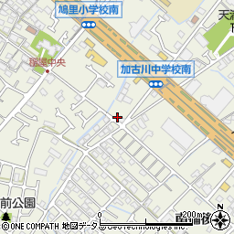 兵庫県加古川市加古川町南備後6周辺の地図