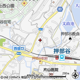 兵庫県神戸市西区押部谷町福住586周辺の地図