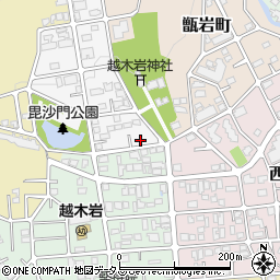 兵庫県西宮市毘沙門町1-3周辺の地図