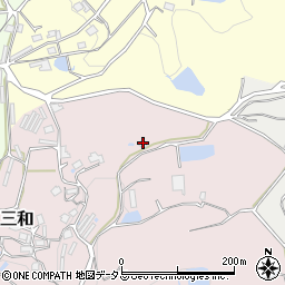 岡山県岡山市北区三和1711-1周辺の地図