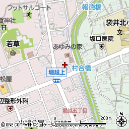 静岡県袋井市堀越932周辺の地図