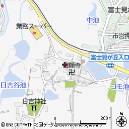 兵庫県神戸市西区押部谷町西盛610周辺の地図