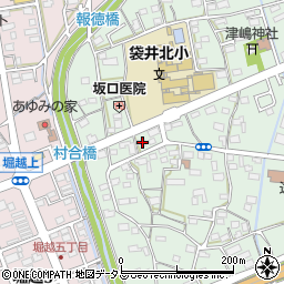 静岡県袋井市久能1498周辺の地図