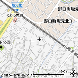 兵庫県加古川市野口町坂元1081周辺の地図
