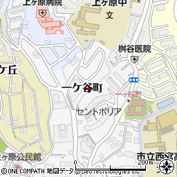 兵庫県西宮市一ケ谷町6周辺の地図