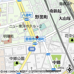 山勇青果店周辺の地図