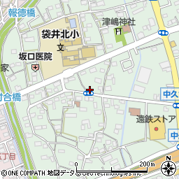 静岡県袋井市久能1456周辺の地図