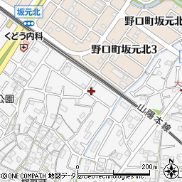 兵庫県加古川市野口町坂元1104周辺の地図