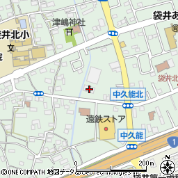 静岡県袋井市久能1385周辺の地図