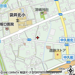 静岡県袋井市久能1421周辺の地図