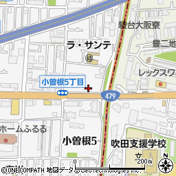 北大阪建機周辺の地図