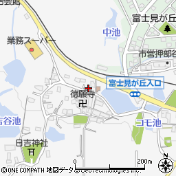 兵庫県神戸市西区押部谷町西盛614-3周辺の地図