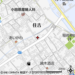 静岡県榛原郡吉田町住吉1800周辺の地図